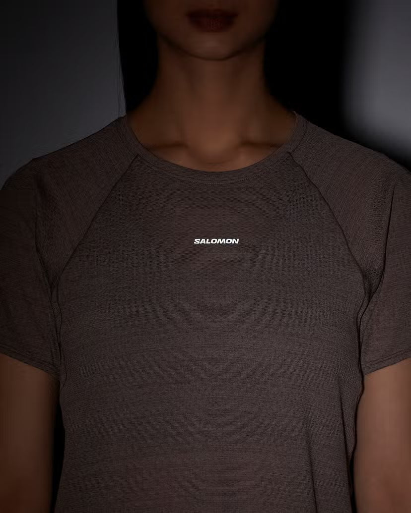 SALOMON - T-SHIRT CROP SHAKEOUT AIR - WOMEN