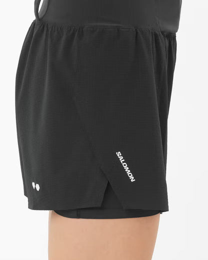 SALOMON - SHORT SENSE AERO 2EN1 TRAIL - WOMEN
