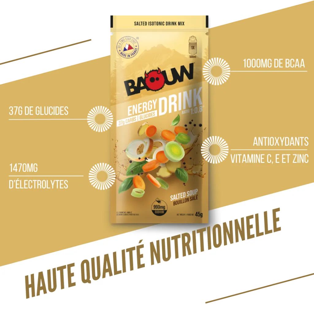 BAOUW - SACHET 45G - BOUILLON SALÉ