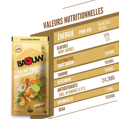 BAOUW - SACHET 45G - BOUILLON SALÉ