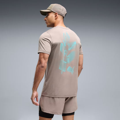 PUMA HYROX - T-SHIRT POLY GRAPHIC - MEN