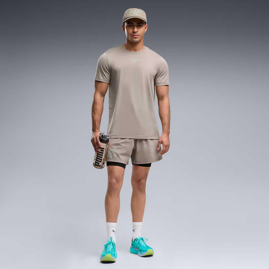 PUMA HYROX - T-SHIRT POLY GRAPHIC - MEN