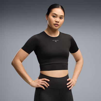 PUMA HYROX - T-SHIRT PWRMODE CROP - WOMEN
