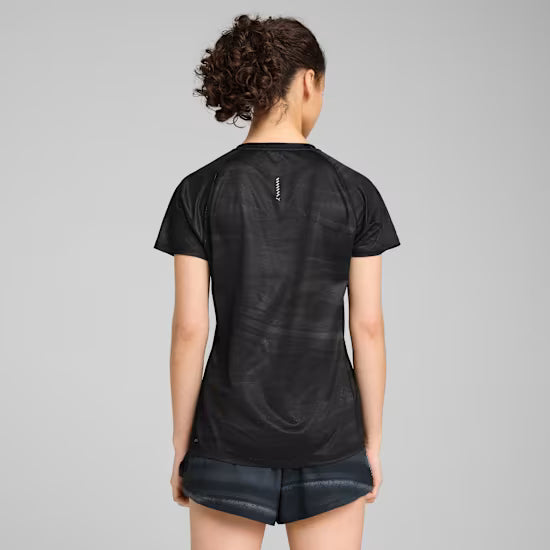 PUMA - RUN VELOCITY AOP TEE - W