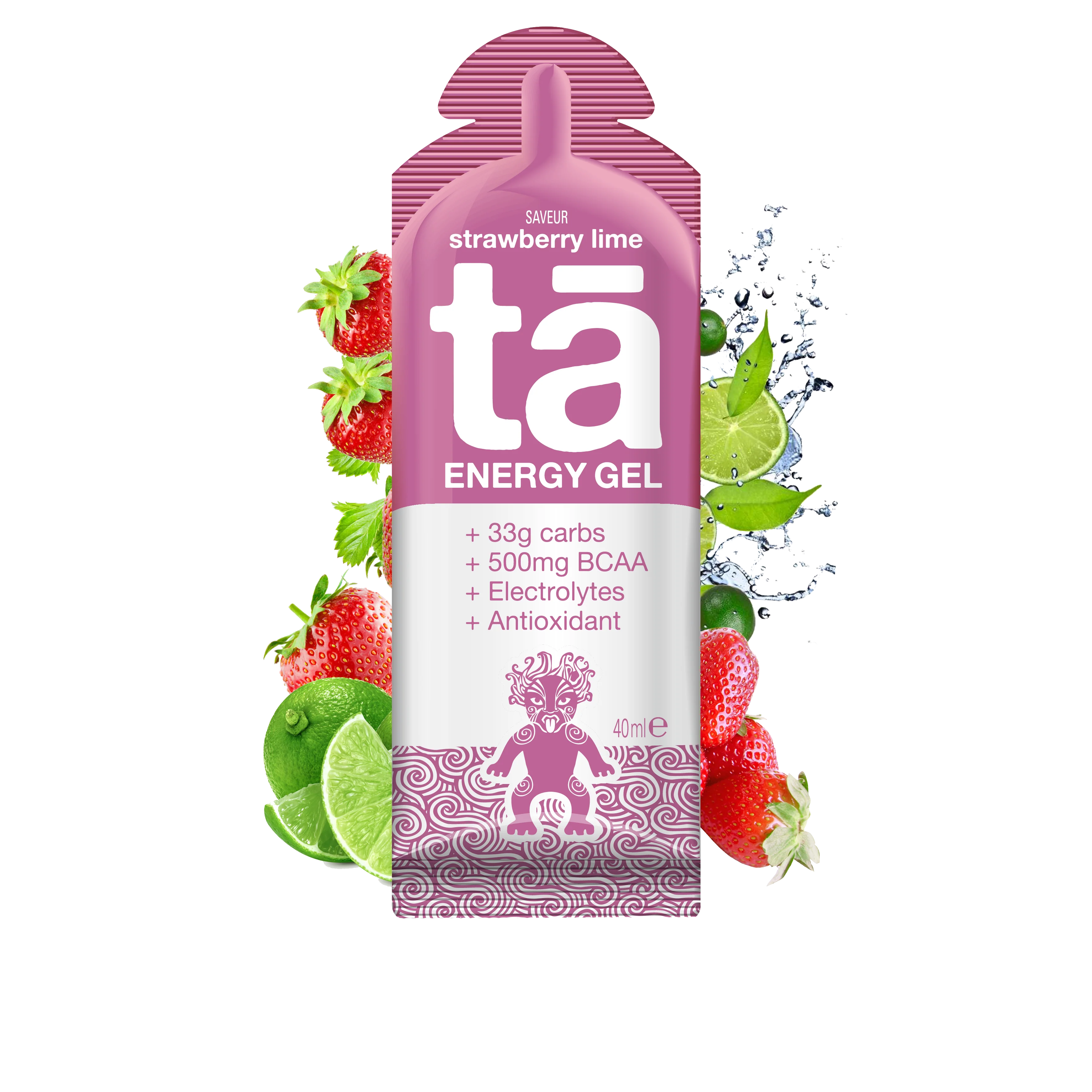 TA ENERGY - ENERGIE GEL - FRAISE / CITRON VERT