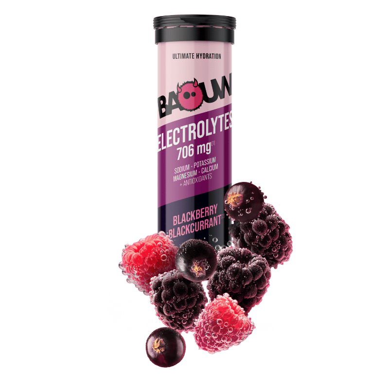BAOUW - PASTILLES ELECTROLYTES - Mûre / Cassis
