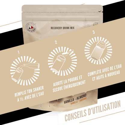 BAOUW - BOISSON DE RECUPÉRATION - VANILLE / AMANDE