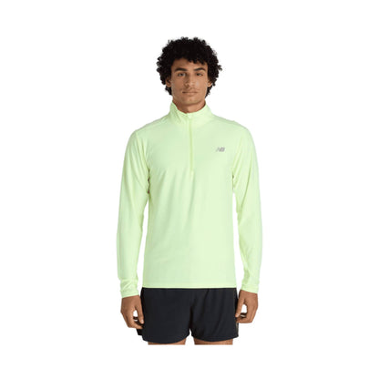 NEW BALANCE - SPACE DYE 1/4 ZIP LS - M