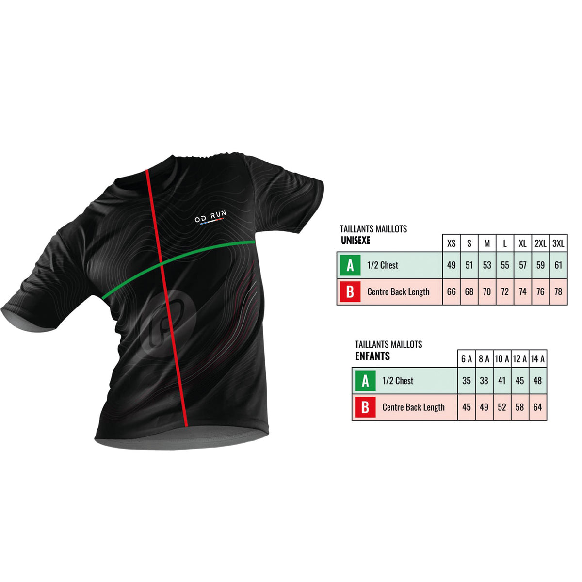 TEE-SHIRT TECHNIQUE DE NOËL - OD RUN