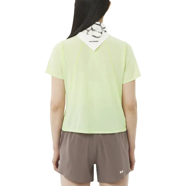 SALOMON - SHKOUT AIR CROPP SS TEE - W