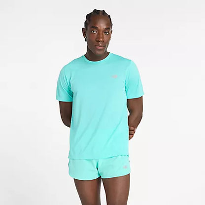 NEW BALANCE - TSHIRT ATHLETIC RUN SS - M