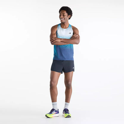 NEW BALANCE - DEBARDEUR RACE DAY ULTRA LIGHT PRINTED - MEN