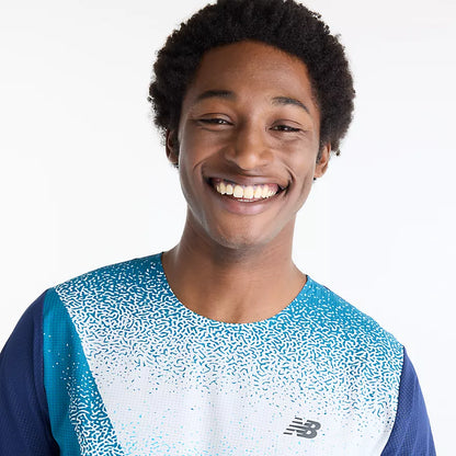 NEW BALANCE - T-SHIRT RACE DAY ULTRA LIGHT PRINTED - MEN