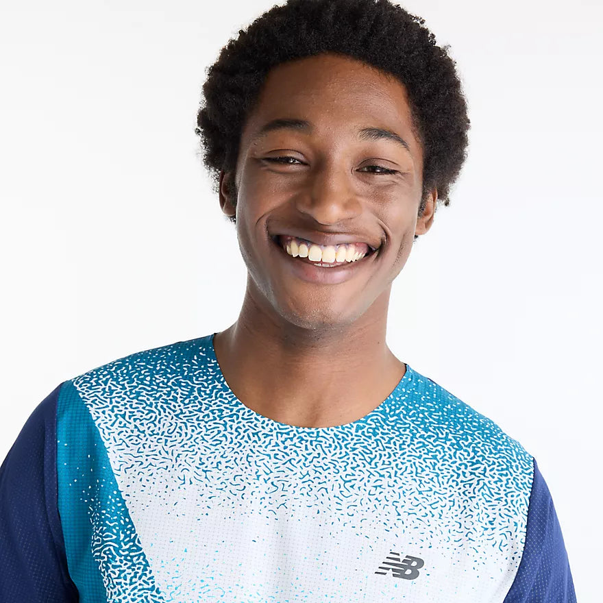 NEW BALANCE - T-SHIRT RACE DAY ULTRA LIGHT PRINTED - MEN