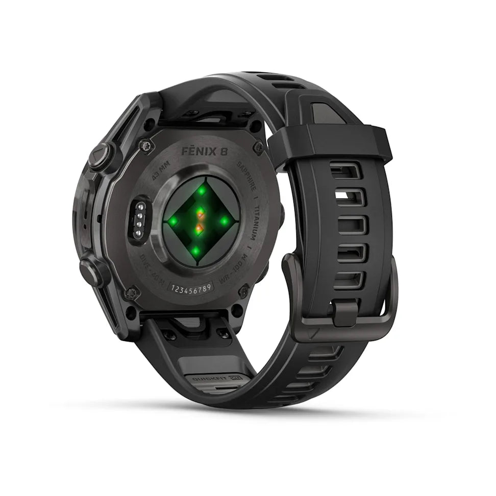 GARMIN - FENIX 8 AMOLED SAPPHIRE - 43mm