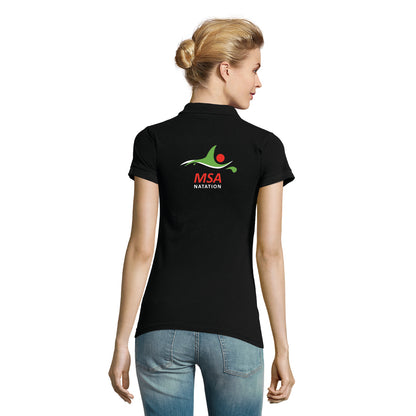 POLO RESPIRANT FEMME - MSA NATATION