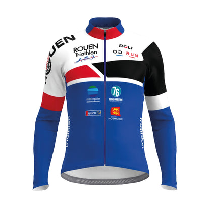 MAILLOT HIVER CYCLISME JUNIOR - ROUEN TRIATHLON