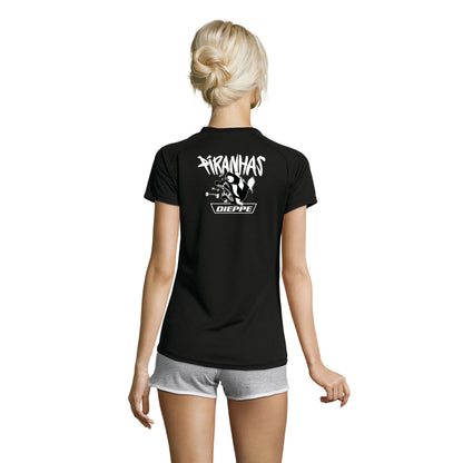 TEE-SHIRT SPORT FEMME - PIRANHAS DIEPPE
