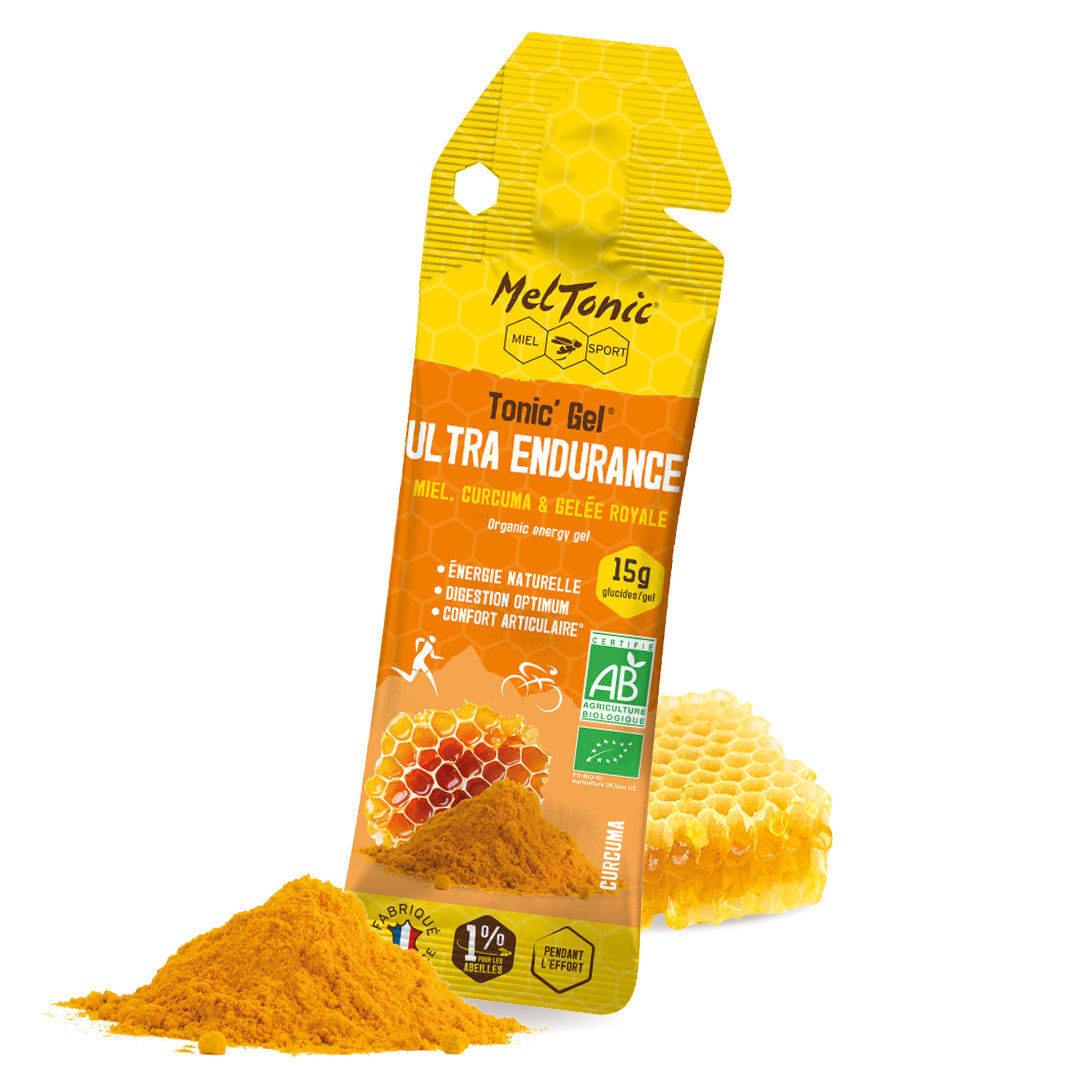 MELTONIC - GEL BIO ULTRA ENDURANCE - MIEL CURCUMA - GELÉE ROYALE