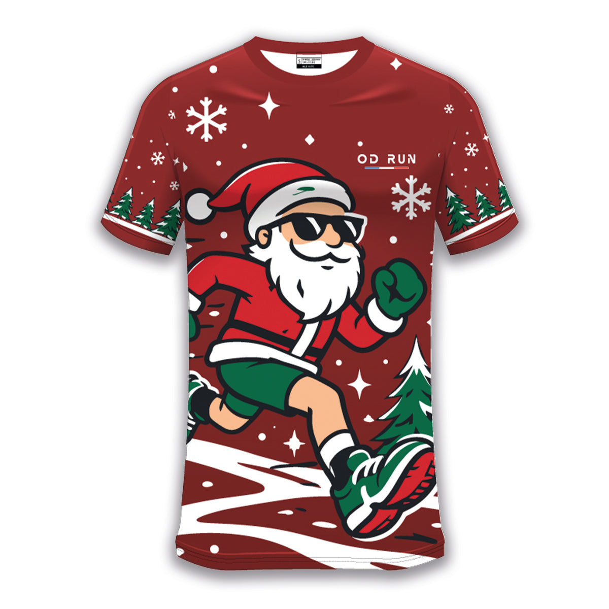 TEE-SHIRT TECHNIQUE DE NOËL - OD RUN